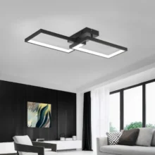 LED plafonjera 40W CCT crna sa daljinskim IP20 Braytron Nela