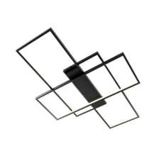 LED plafonjera 80W CCT crna sa daljinskim IP20 Braytron Nela