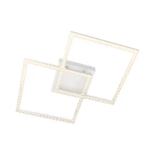 LED plafonjera kristalna 55W CCT bela sa daljinskim IP20 Braytron Crystal