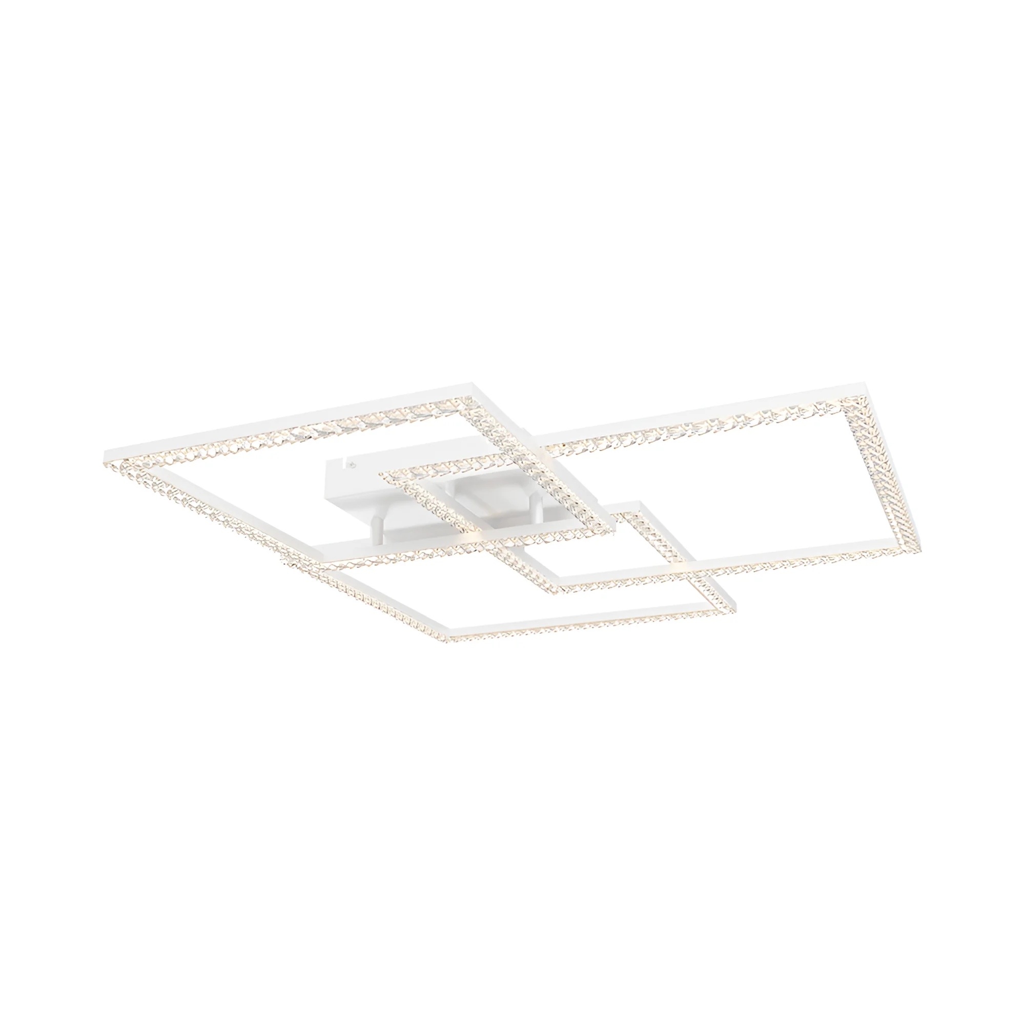 LED plafonjera kristalna 80W CCT bela sa daljinskim IP20 Braytron Crystal