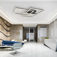 LED plafonjera kristalna 80W CCT crna sa daljinskim IP20 Braytron Crystal