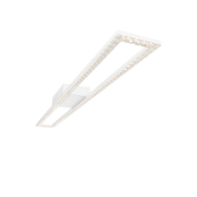 LED plafonjera kristalna 40W CCT bela sa daljinskim IP20 Braytron Crystal