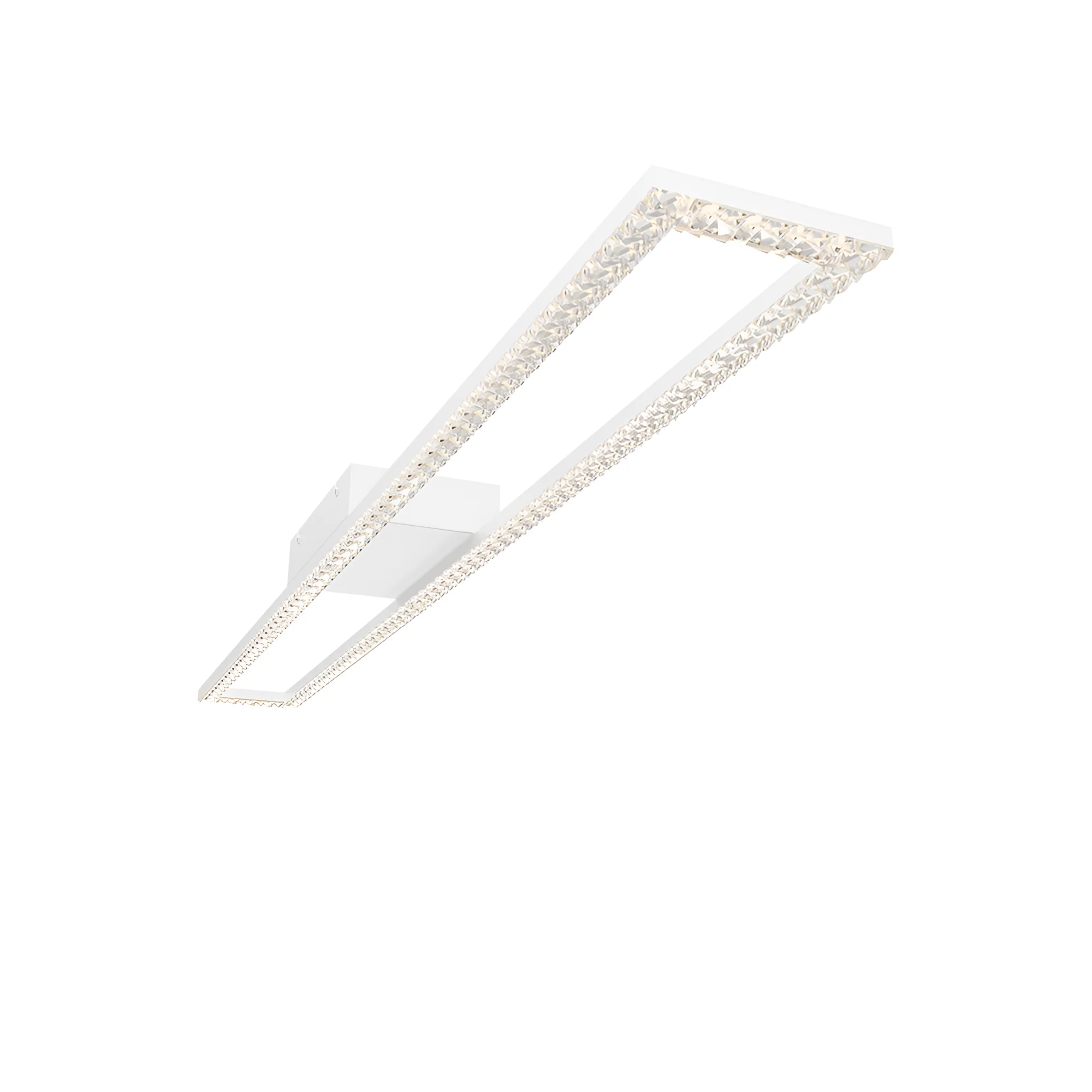 LED plafonjera kristalna 40W CCT bela sa daljinskim IP20 Braytron Crystal