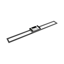 LED plafonjera kristalna 40W CCT crna sa daljinskim IP20 Braytron Crystal