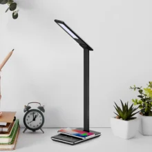 LED stona lampa 5W CCT crna Braytron DeskLine