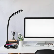 LED stona lampa 5W CCT crna Braytron DeskLine II
