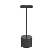 Punjiva LED stona lampa 2W CCT crna Braytron Luxe
