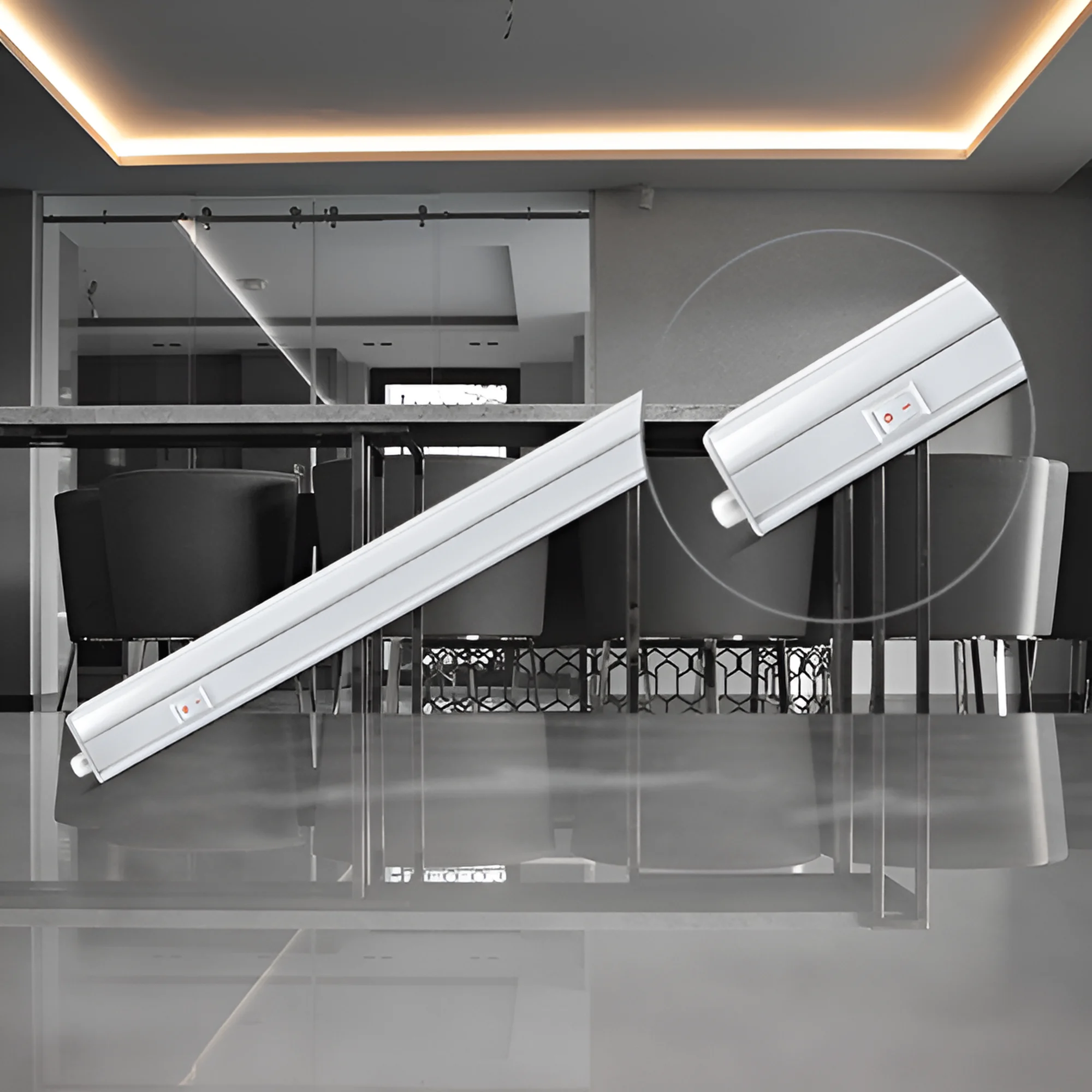 LED zidna svetiljka kvadratna 11W 3000K Braytron LedLine