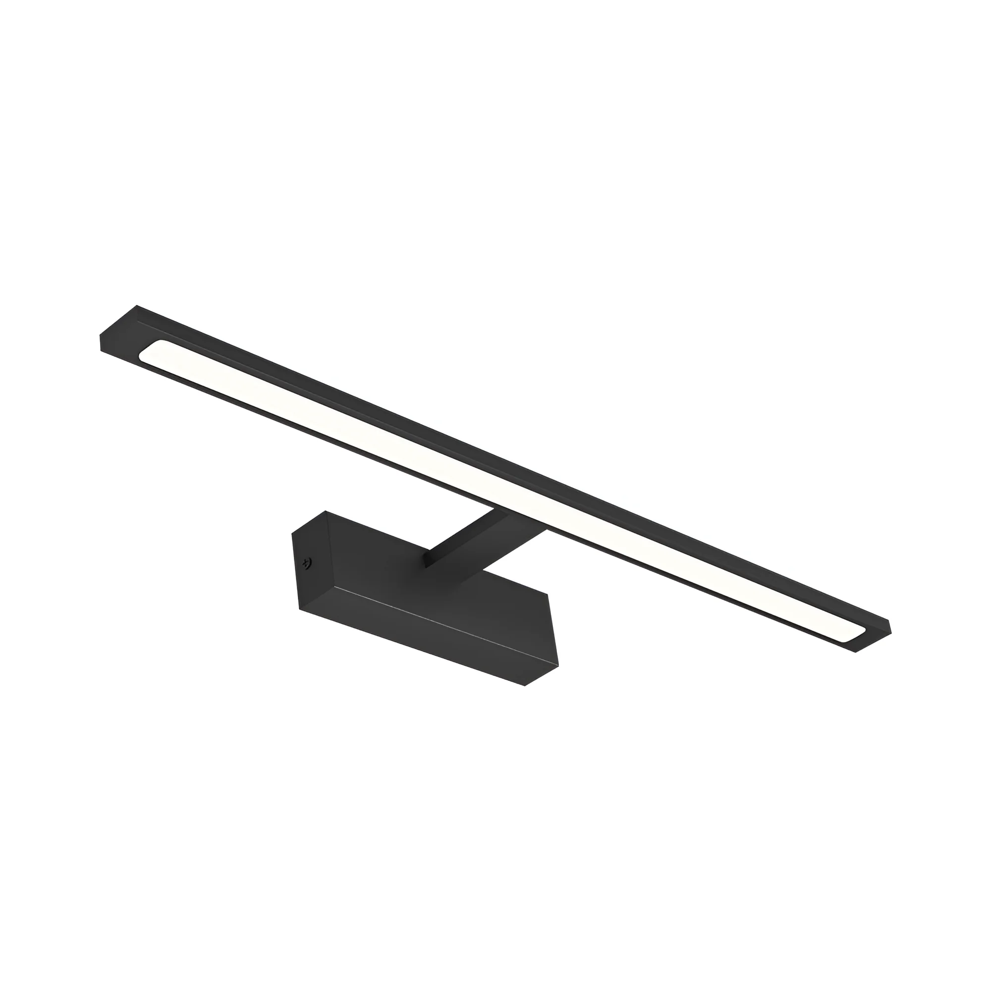 LED svetiljka za ogledalo 600mm 12W CCT crna IP44 Braytron Aria