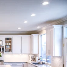 LED panel ugradni okrugli 6″ 12W 4000K beli Braytron PanelLine