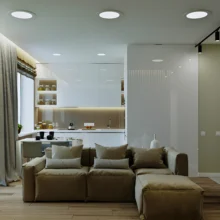 LED panel ugradni okrugli 3″ 3W 6500K beli Braytron SmartPanel