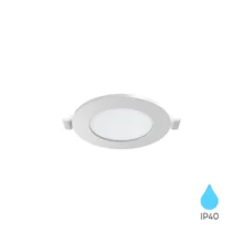 LED panel ugradni okrugli 3″ 3W 6500K bela Braytron Panel Plus