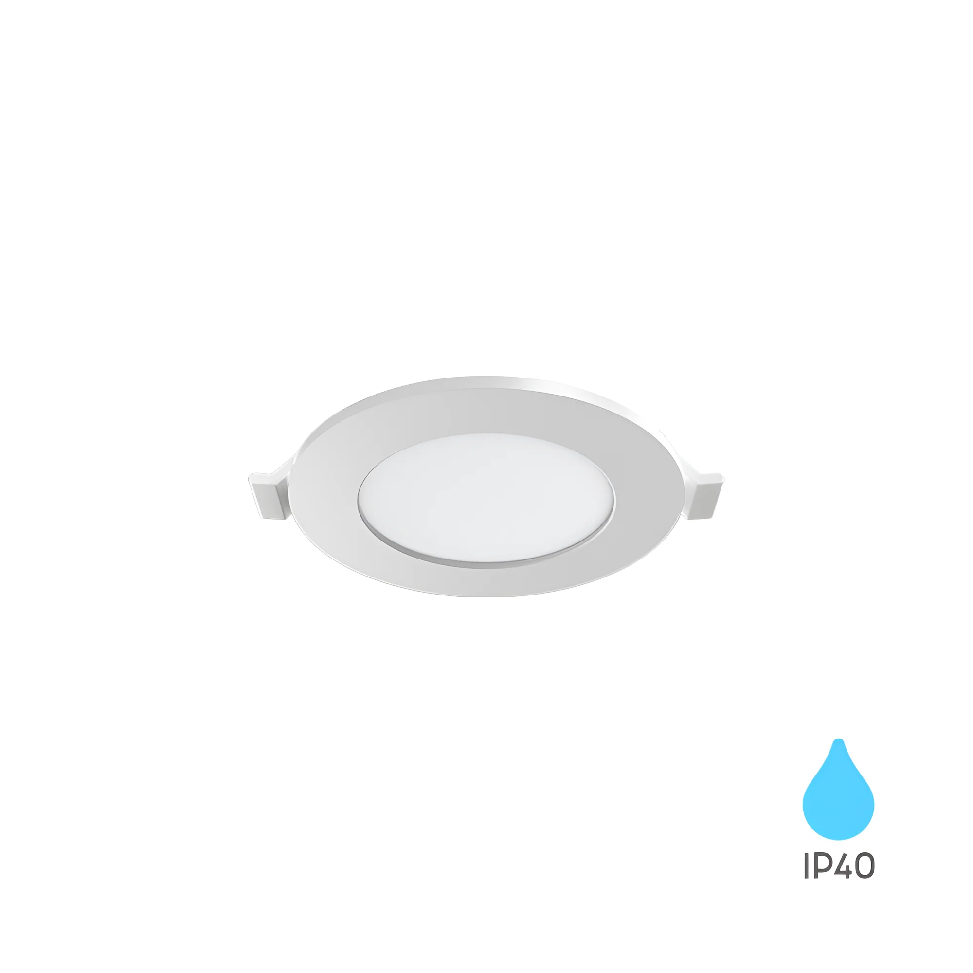 LED panel ugradni okrugli 3″ 3W 6500K bela Braytron Panel Plus