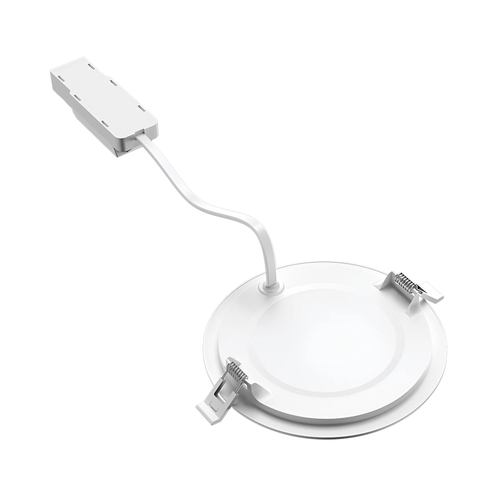 LED panel ugradni okrugli 6" 12W 6500K bela Braytron Panel Plus - Слика 4