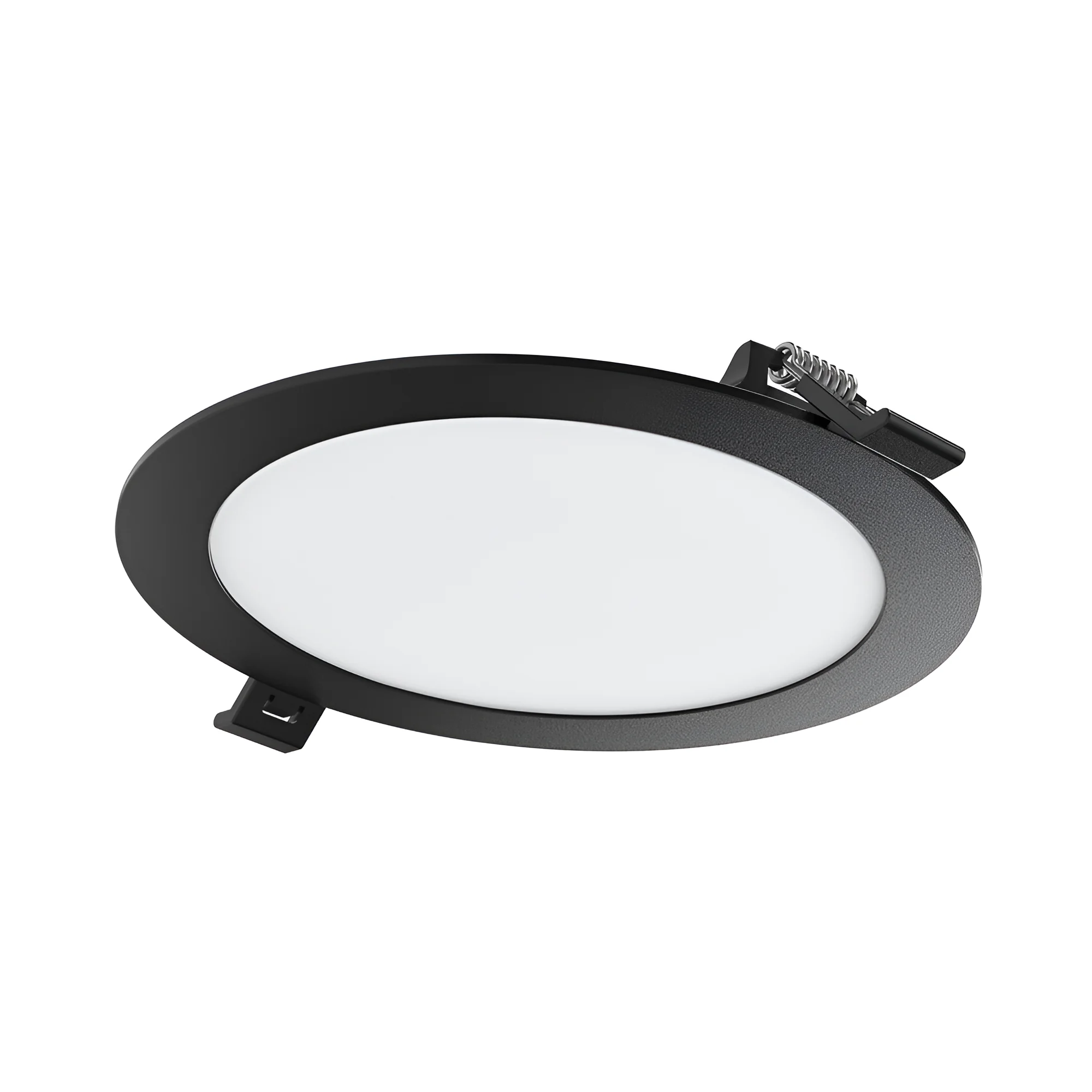 LED panel ugradni okrugli 8" 12W CCT DIM crna Braytron SmartPanel - Слика 7