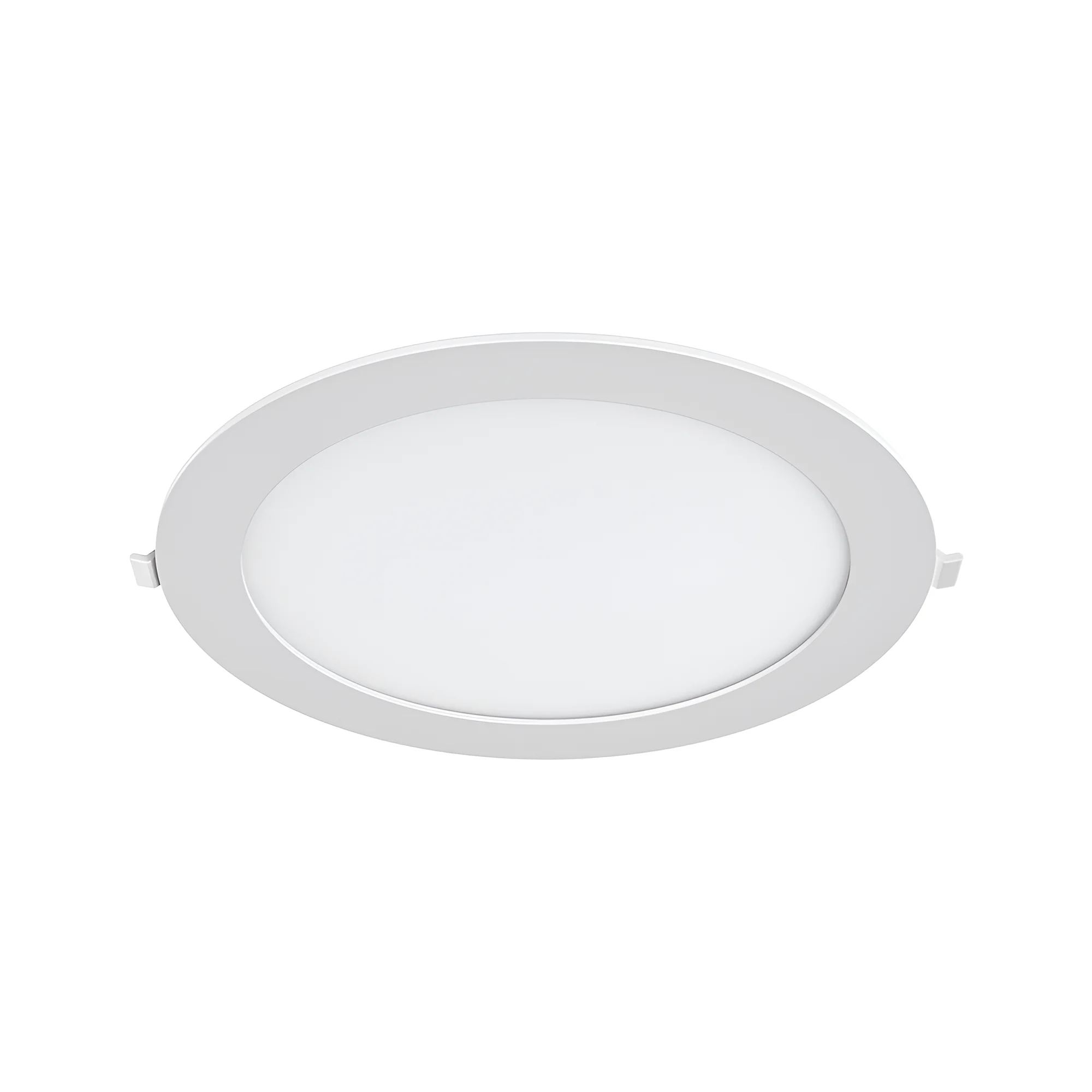 LED panel ugradni okrugli 8″ 18W 3000K DIM bela Braytron SmartPanel