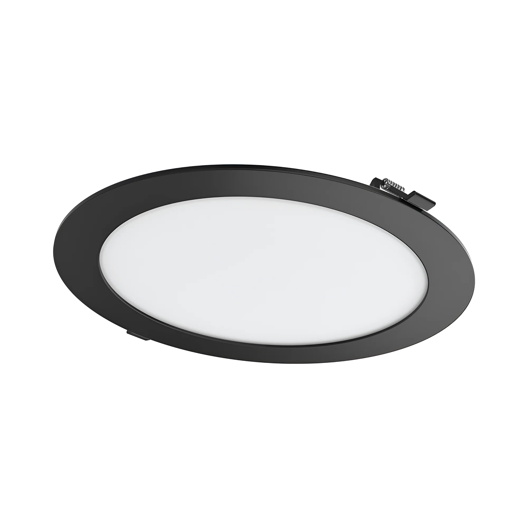 LED panel ugradni okrugli 8" 18W CCT DIM crna Braytron SmartPanel - Слика 7