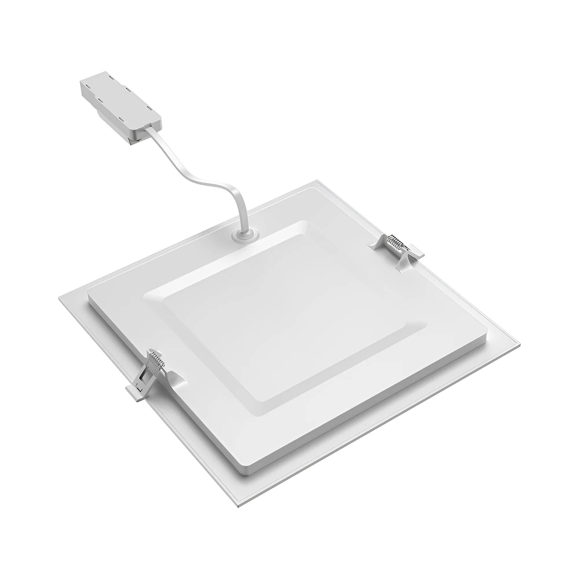 LED panel ugradni kvadratni 8" 18W 6500K bela Braytron Panel Plus - Слика 4