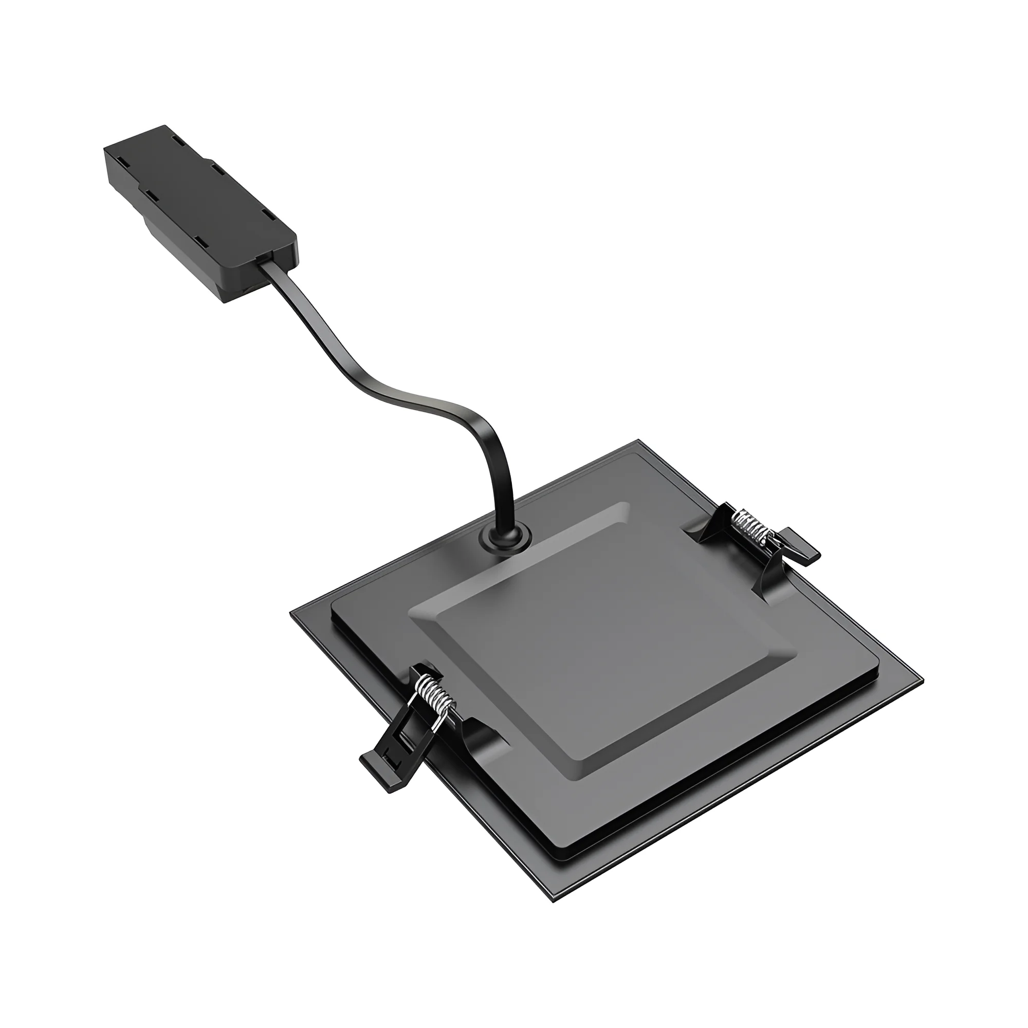 LED panel ugradni kvadratni 3" 4W CCT DIM crna Braytron PanelLine - Слика 5