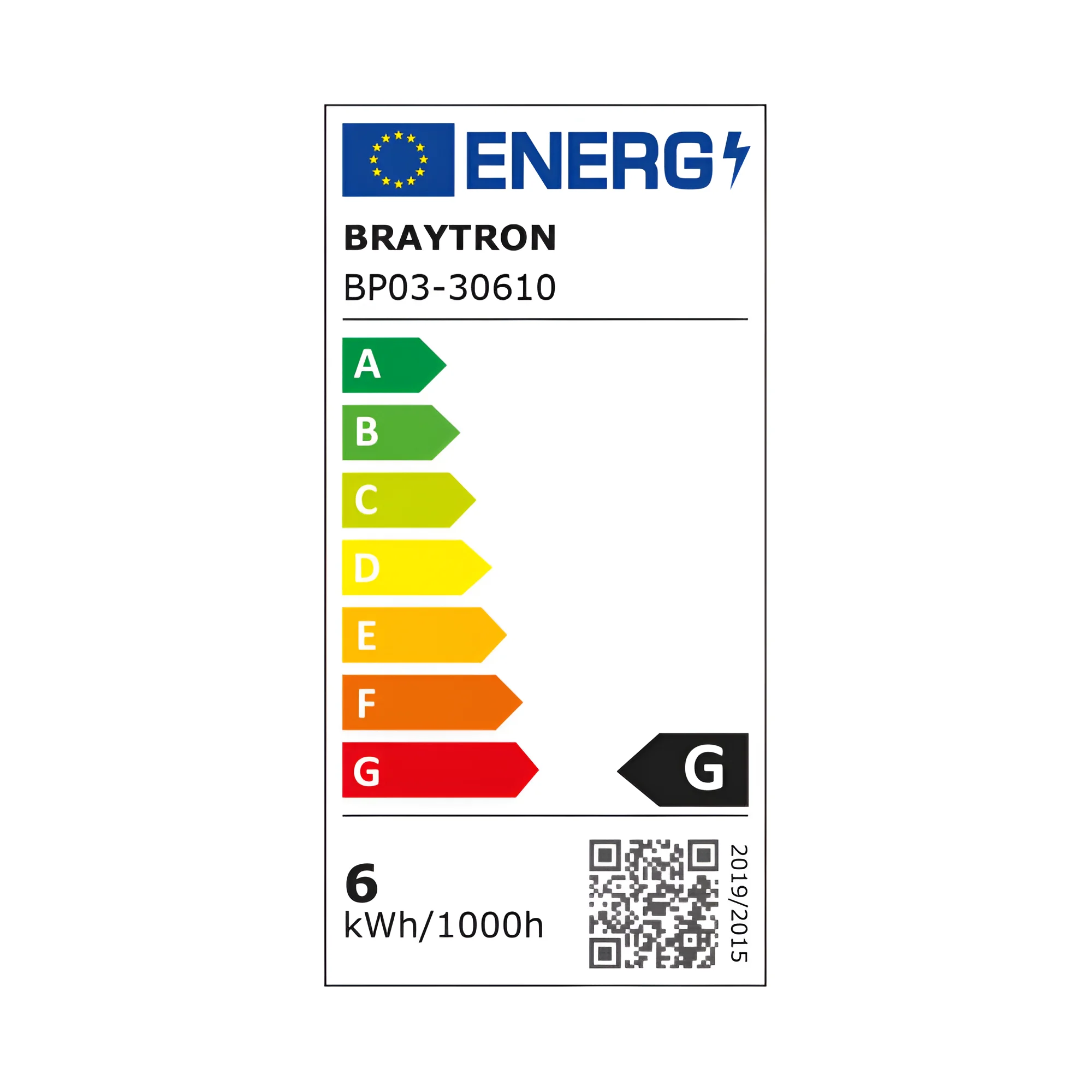 LED panel nadgradni okrugli 4" 6W 4000K bela Braytron PanelLine - Слика 5
