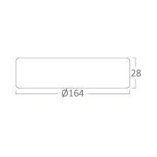 LED panel nadgradni okrugli 6″ 12W 6500K beli Braytron SmartPanel