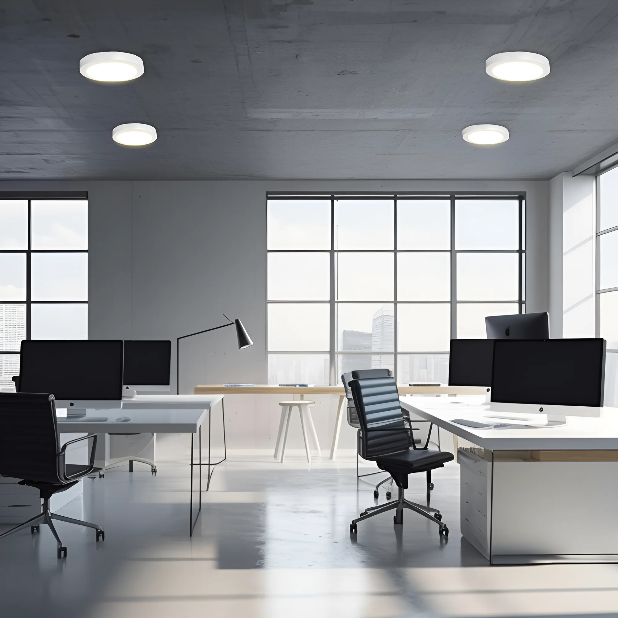 LED panel nadgradni okrugli 10″ 24W 4000K beli Braytron SmartPanel