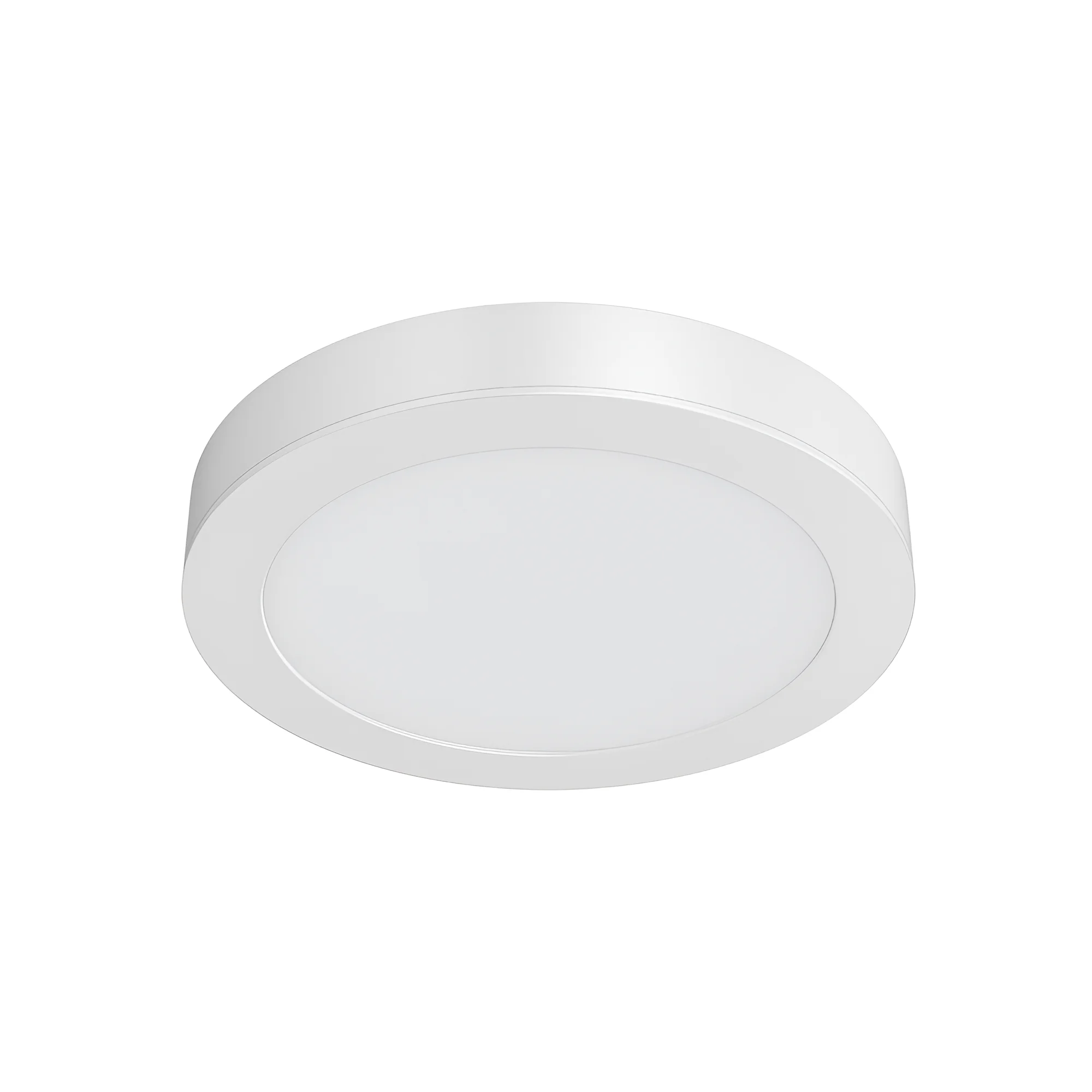 LED panel nadgradni okrugli 6″ 12W 3000K bela Braytron Panel Plus
