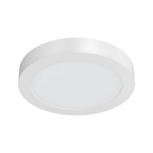 LED panel nadgradni okrugli 8″ 18W 4000K bela Braytron Panel Plus