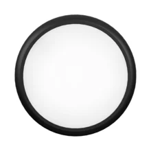 LED panel ugradni nadgradni 2u1 okrugli 9″ 20W CCT crna Braytron PanelLine