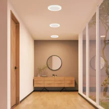 LED panel ugradni sa senzorom okrugli 9″ 20W CCT bela Braytron PanelLine