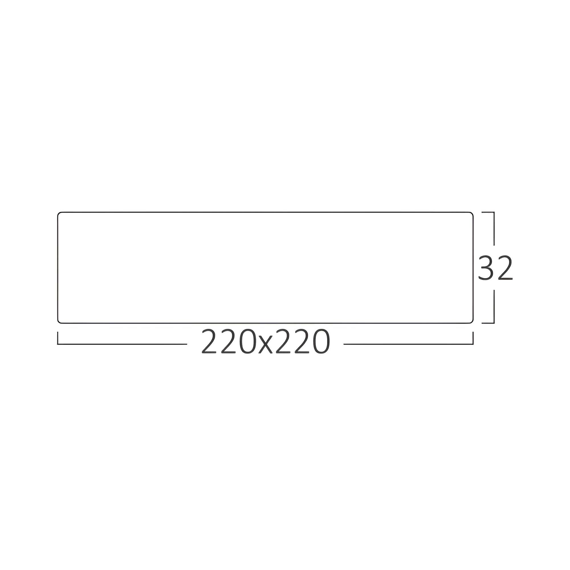 LED panel nadgradni kvadratni 8" 18W 3000K bela Braytron PanelLine - Слика 5