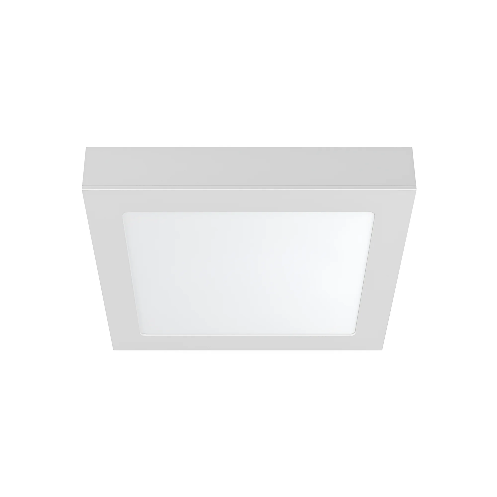 LED panel nadgradni kvadratni 6″ 12W 3000K beli Braytron Panel Plus