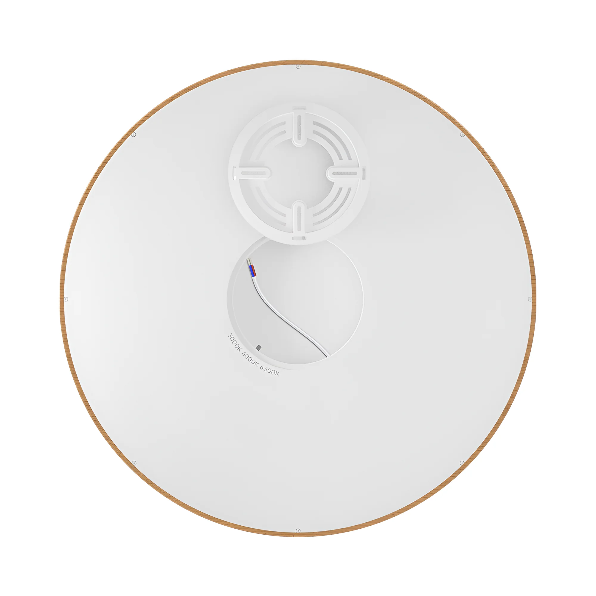 LED plafonjera okrugla 45W drvo CCT 3u1 Braytron Jade - Слика 6