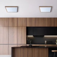 LED plafonjera kvadratna 20W drvo CCT 3u1 Braytron Jade