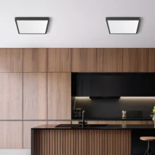 LED plafonjera kvadratna 26W crna CCT 3u1 Braytron Jade