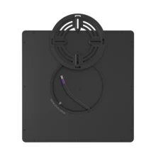 LED plafonjera kvadratna 26W crna CCT 3u1 Braytron Jade
