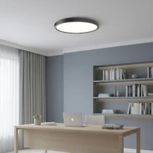 LED plafonjera okrugla 20W crna CCT 5u1 Braytron Jade G2