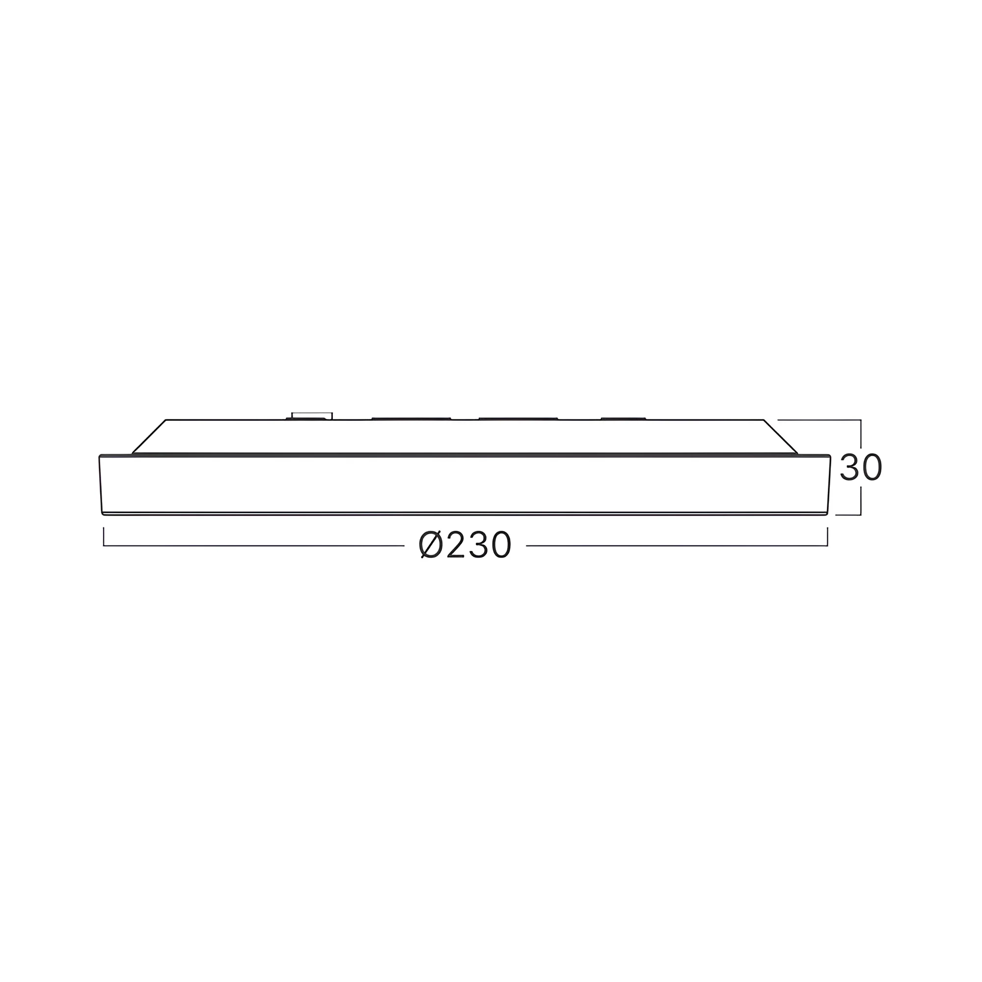 LED plafonjera okrugla 20W crna CCT 5u1 Braytron Jade G2 - Слика 6