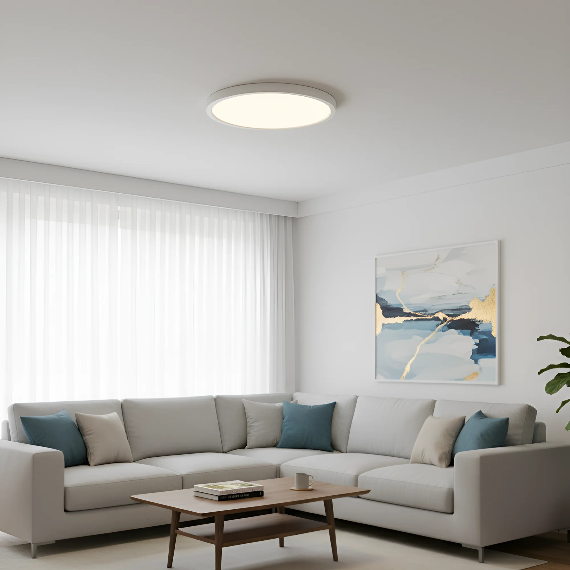 LED plafonjera okrugla 35W bela CCT 5u1 Braytron Jade G2