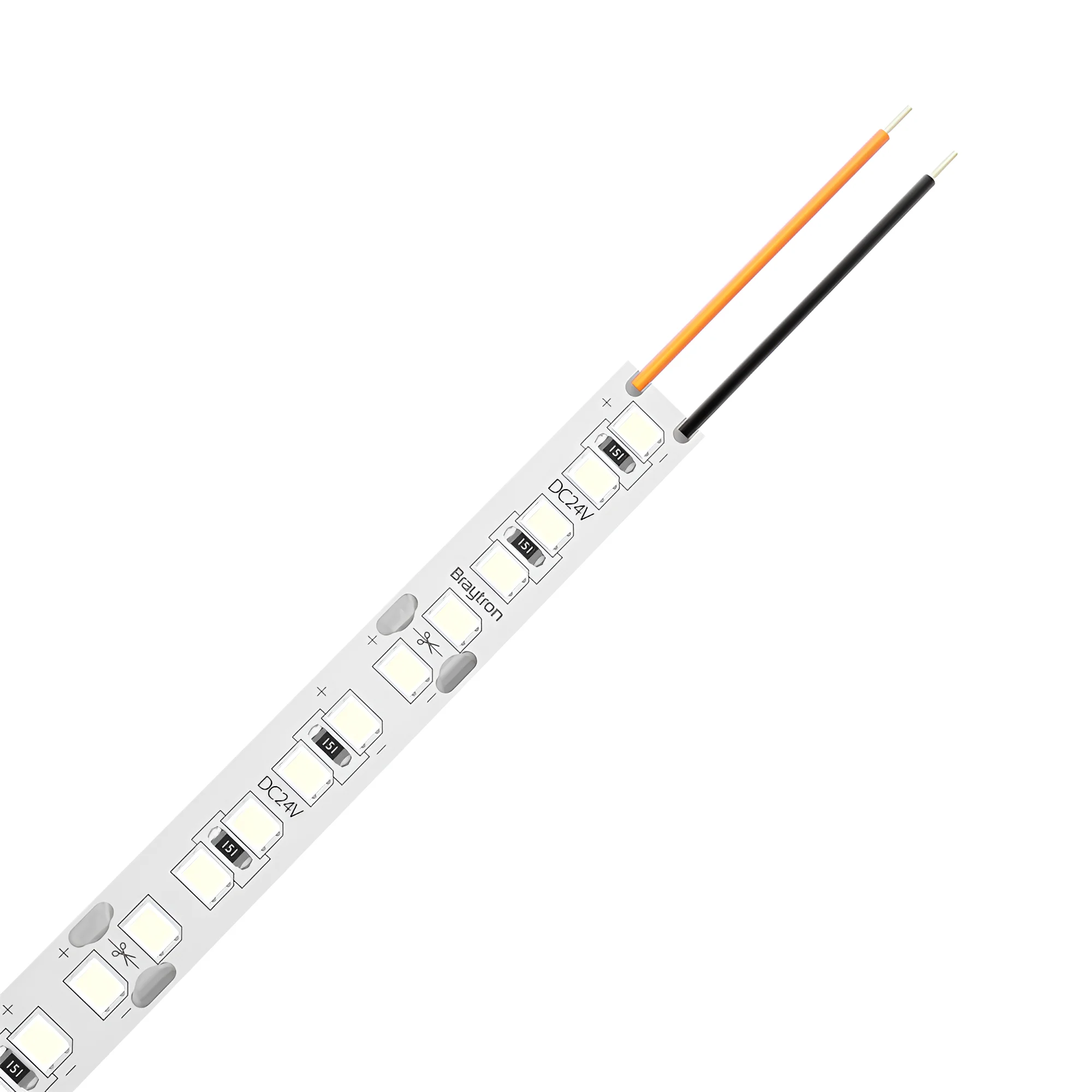 LED traka 20W/m 2835 3000K 24V IP20 Braytron PlusLine - Слика 4