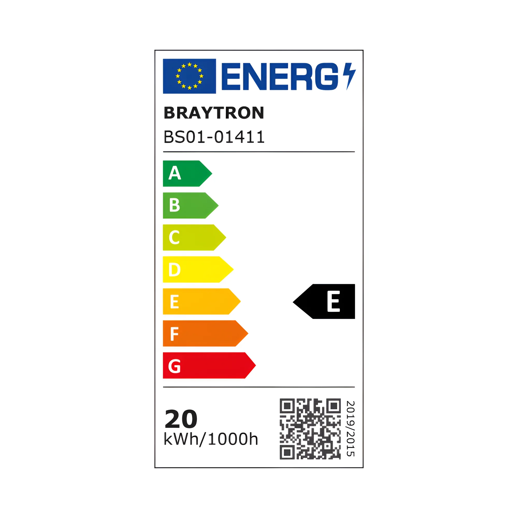 LED traka 20W/m 2835 4000K 24V IP20 Braytron PlusLine - Слика 6