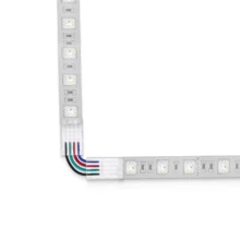 Konektor LED trake ugaoni RGB 10 mm Braytron
