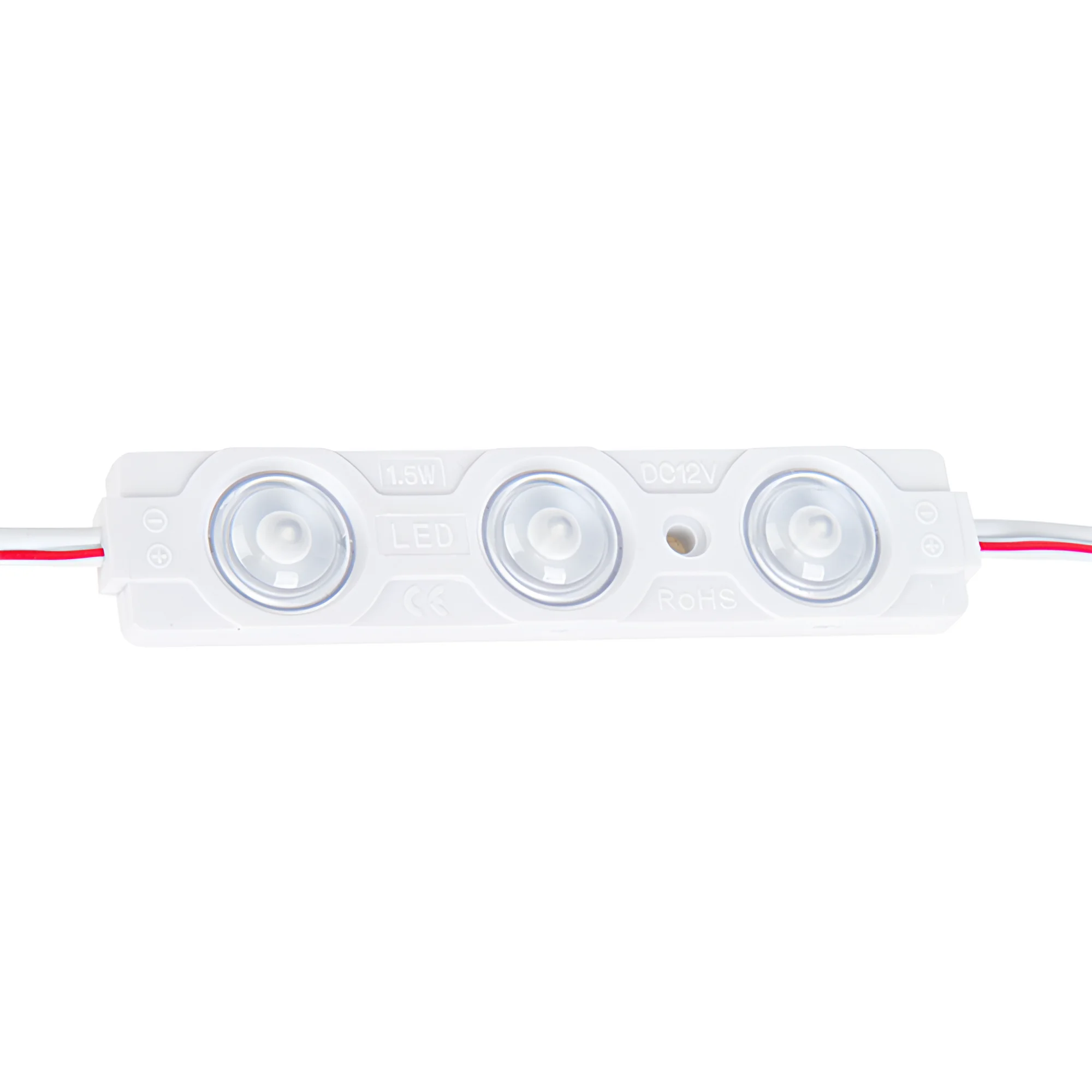 LED modul 1.2W 3LED 5730 zeleni 12VDC IP67 Braytron