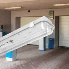 Vodootporno kućište za 2 T8 cev 1,2 m bela IP65 Braytron AquaLine