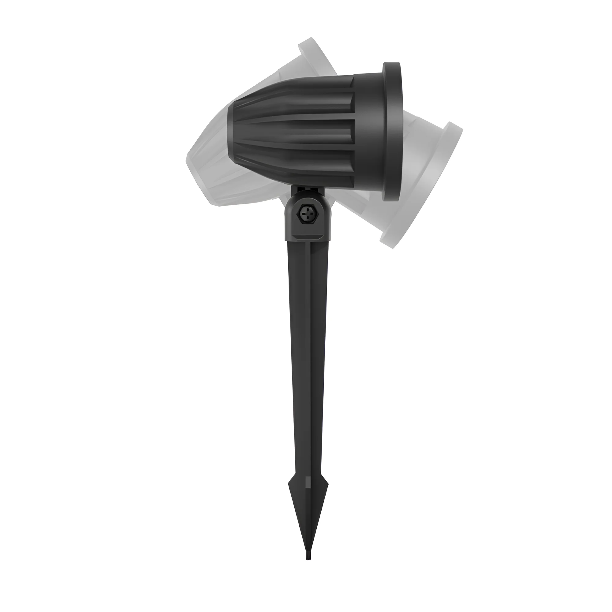 LED ubodna baštenska svetiljka 7W 6500K crna IP65 Braytron SpotLux - Слика 6