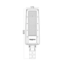 LED ulična svetiljka 100W 4000K siva StreetLine Pro IP66 Braytron