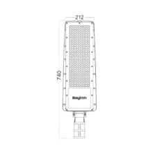 LED ulična svetiljka 200W 6500K siva StreetLine Pro IP66 Braytron