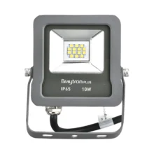 LED reflektor 10W 6500K siva IP65 Braytron Flood Slim