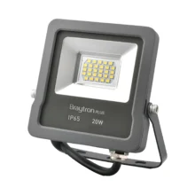 LED reflektor 20W 3000K siva IP65 Braytron Flood Slim