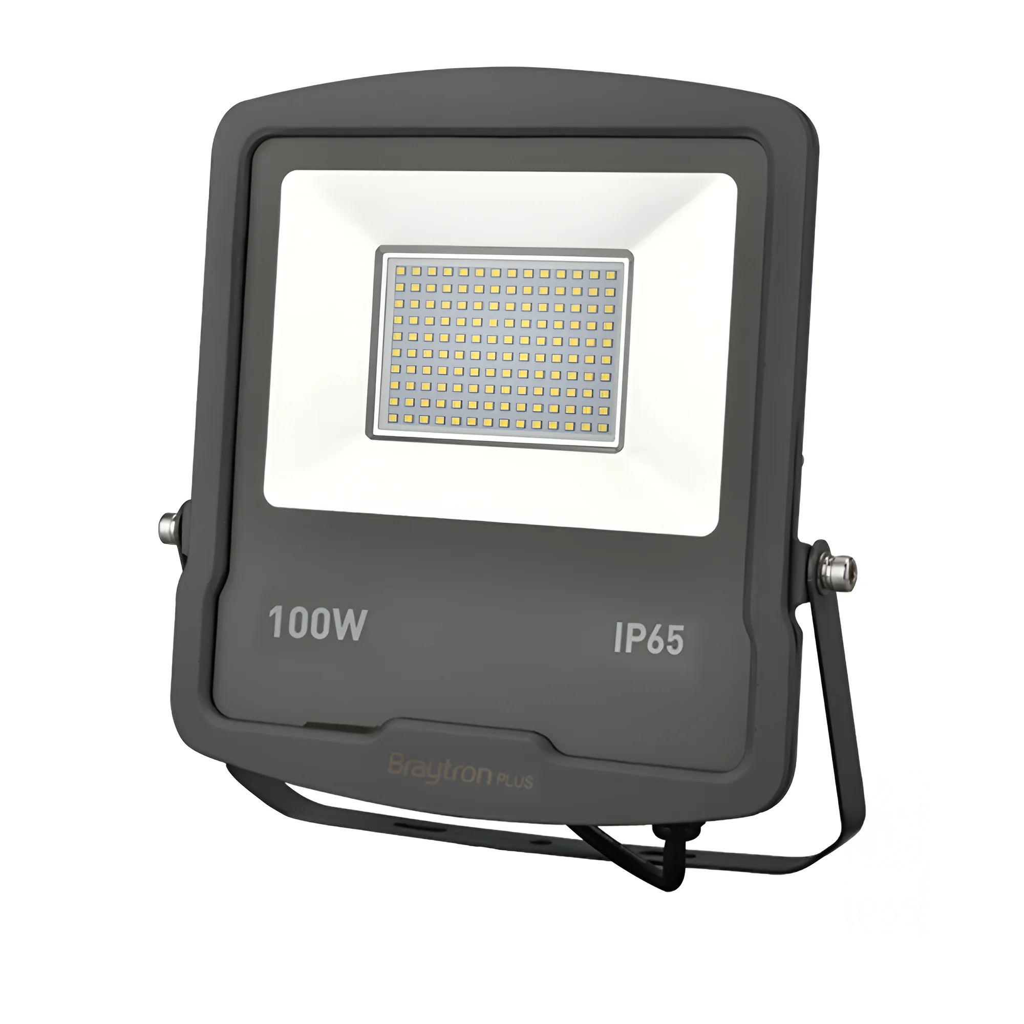 LED reflektor 100W 4000K siva IP65 Braytron Flood Slim